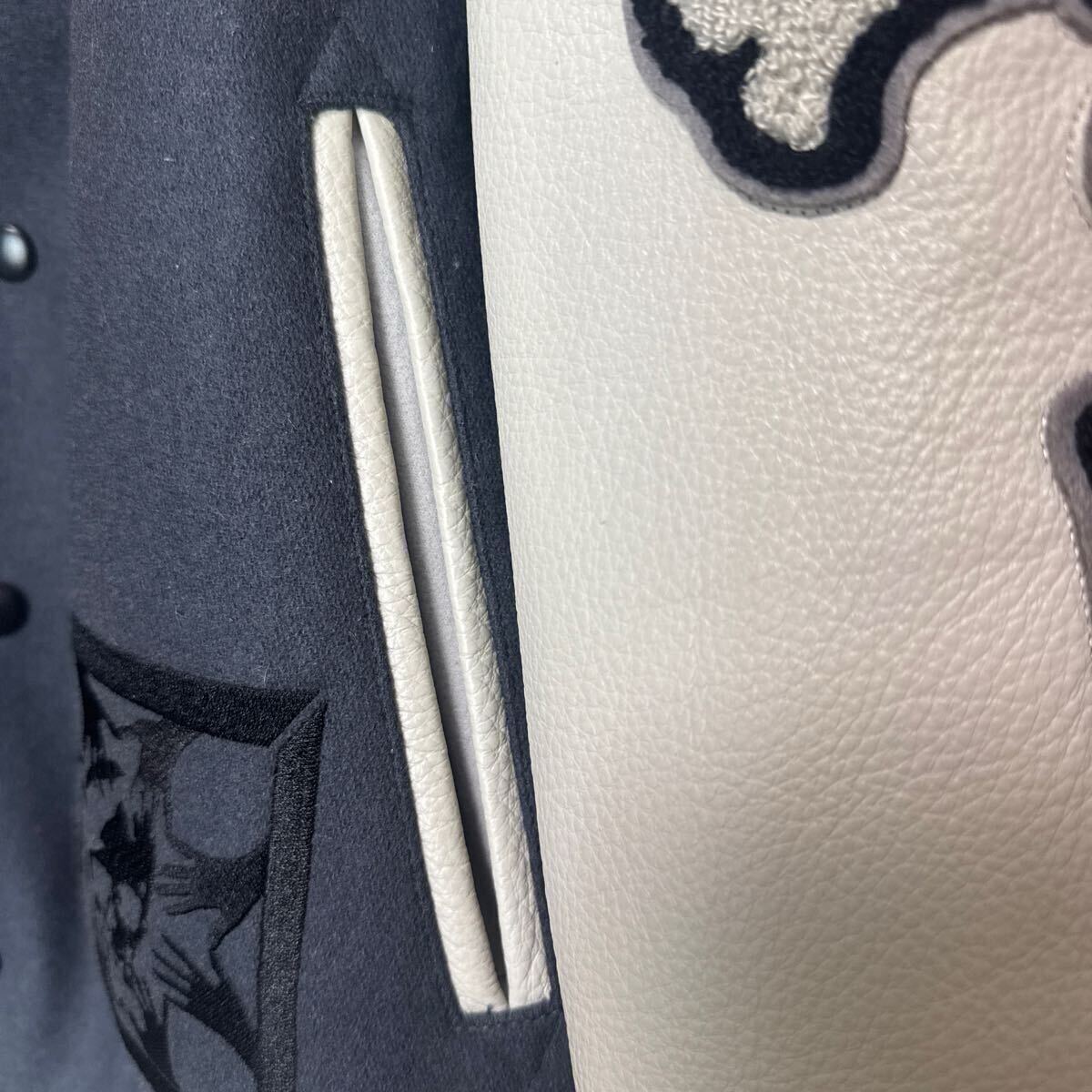 CTLS | BACK CROSSES UNIVERSITY JACKET '25 CVTVLIST サイズ1 カタリスト スタジャン 中古美品_画像5