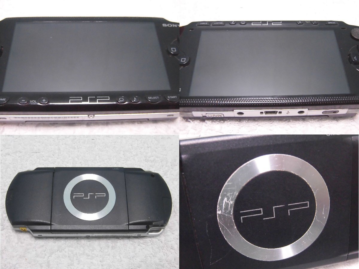 E70／通電確認済み【SONY PSP-3000・PSP-1000 本体(初期化済み