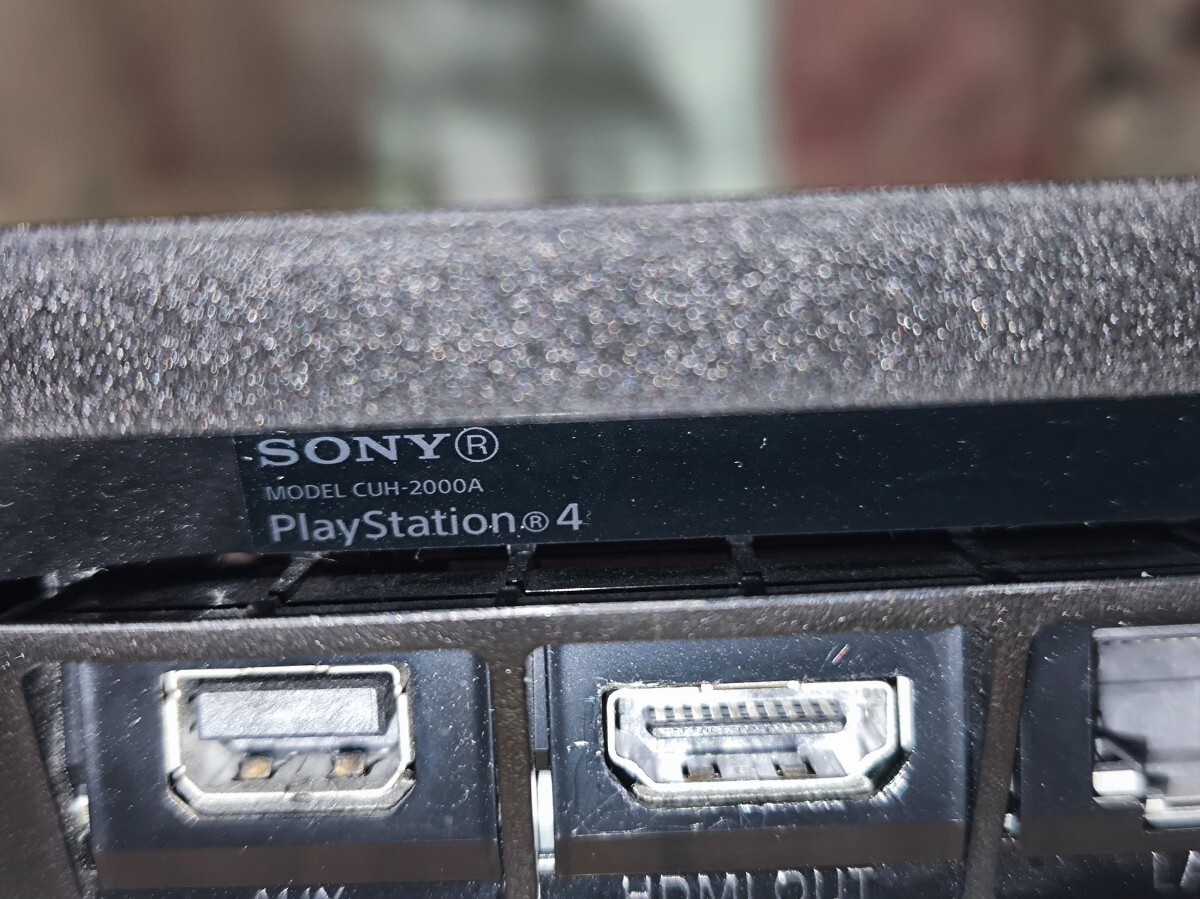 ☆SONY PS4 本体 CUH-2000A 本体のみ HDD500GB FW12.02 動作しま ☆SONY PS4 本体 CUH-2000A 本体のみ HDD500GB FW12.02 動作しま