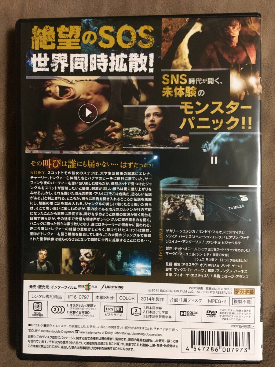 【 送料無料！・盤面は比較的奇麗です！・再生確認済・保証付！】★ディープ・インフェルノ◇レンタル落ち商品◇本編85分★ 
