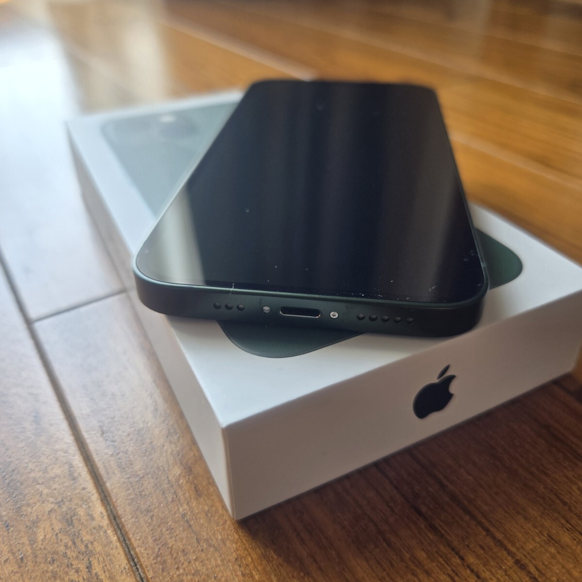 iPhone 13 128GB グリーン 88% MNGG3J/A 美品 未使用付属 iPhone 13 128GB グリーン 88% MNGG3J/A 美品 未使用付属