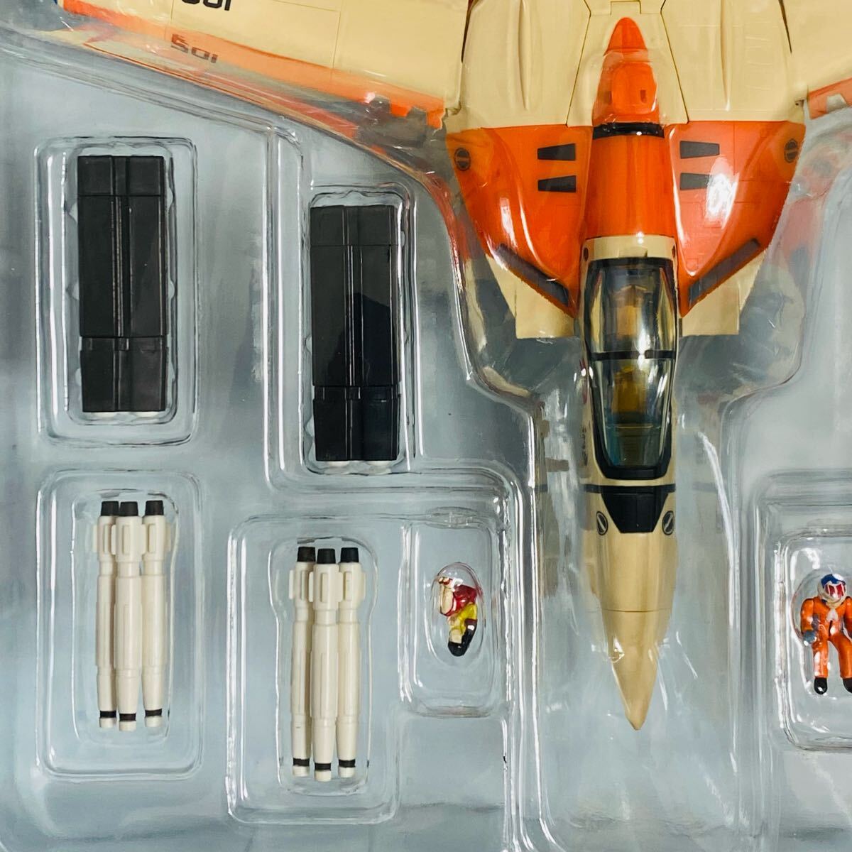 【美品】YAMATO やまと MACROSS マクロス 完全変形 1/60スケール VF-1D フィギュア