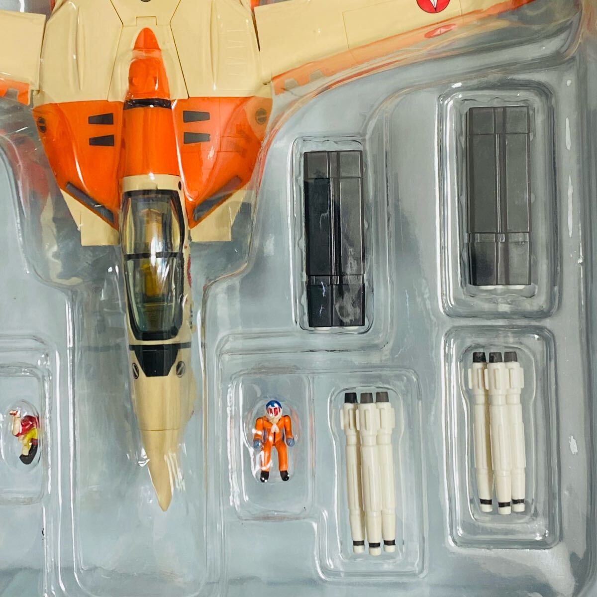 【美品】YAMATO やまと MACROSS マクロス 完全変形 1/60スケール VF-1D フィギュア