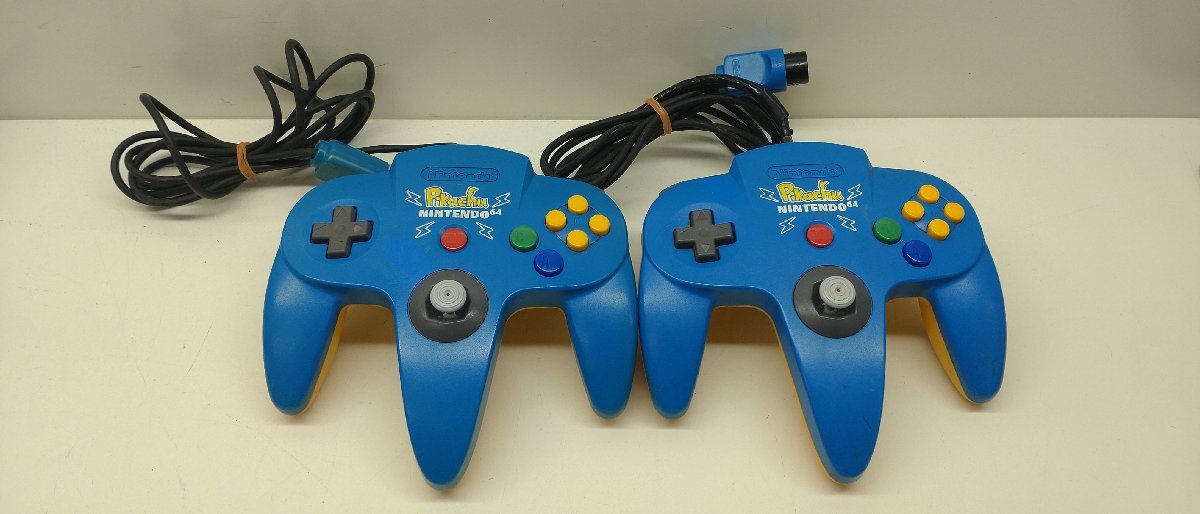 通電確認済み】任天堂 NINTENDO64 ニンテンドウ64 ピカチュウ 通電確認済み】任天堂 NINTENDO64 ニンテンドウ64 ピカチュウ