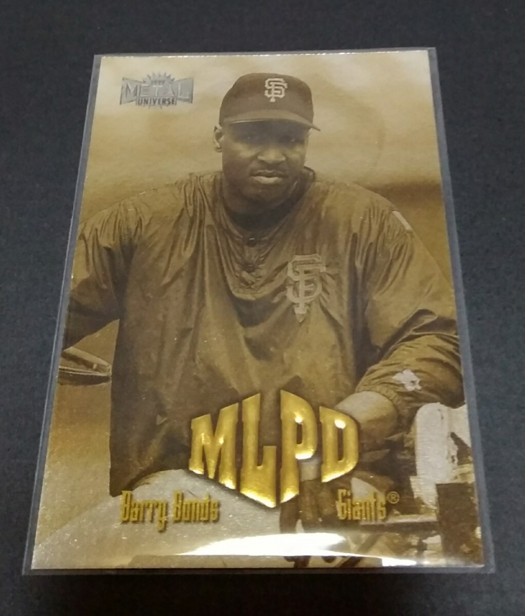 MLB 1999年FLEER SKYBOX バリー?ボンズ(ジャイアンツ)METAL UNIVERSE MLPD No.297。 BARRY BONDS