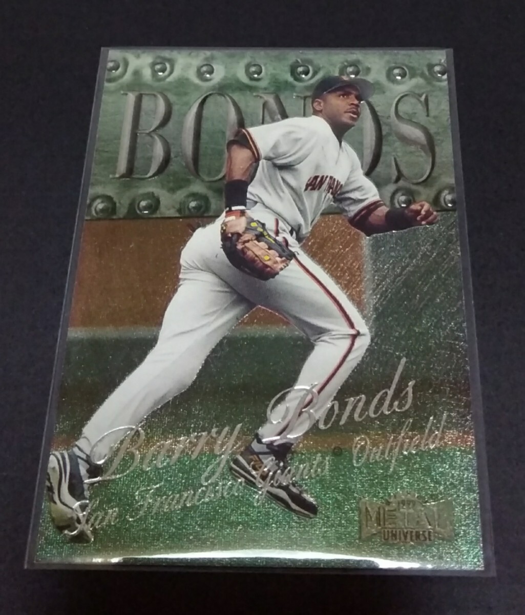 MLB 1999年FLEER SKYBOX バリー?ボンズ(ジャイアンツ)METAL UNIVERSE BONDS No.43。GIANTS BARRY BONDS