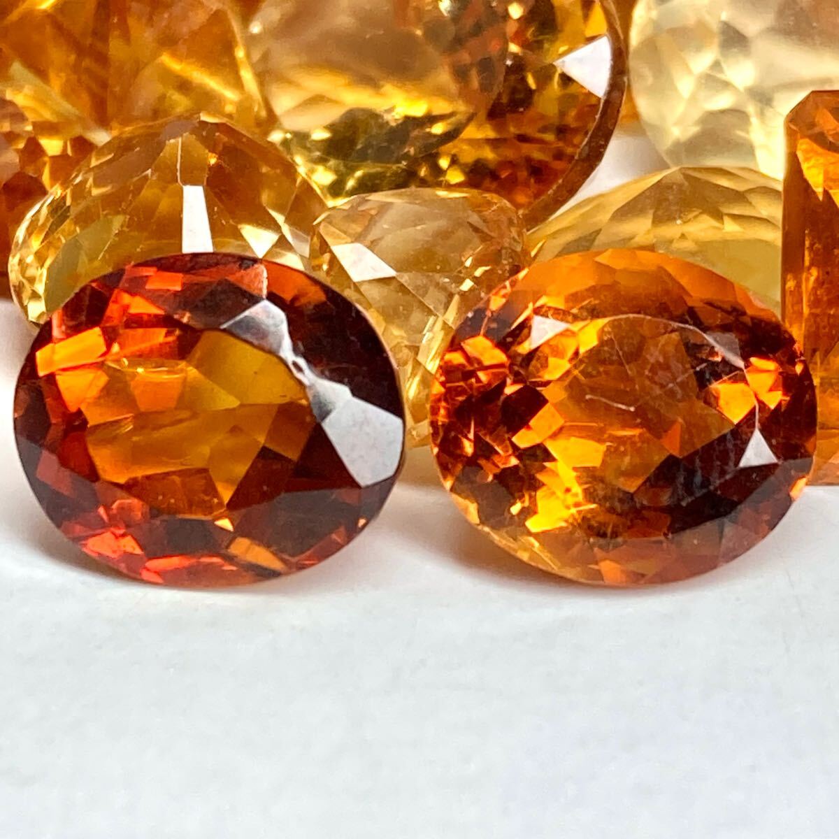 1円〜!!☆天然シトリンおまとめ499.5ct☆a 約99.9g ルース 裸石 1円〜!!☆天然シトリンおまとめ499.5ct☆a 約99.9g ルース 裸石