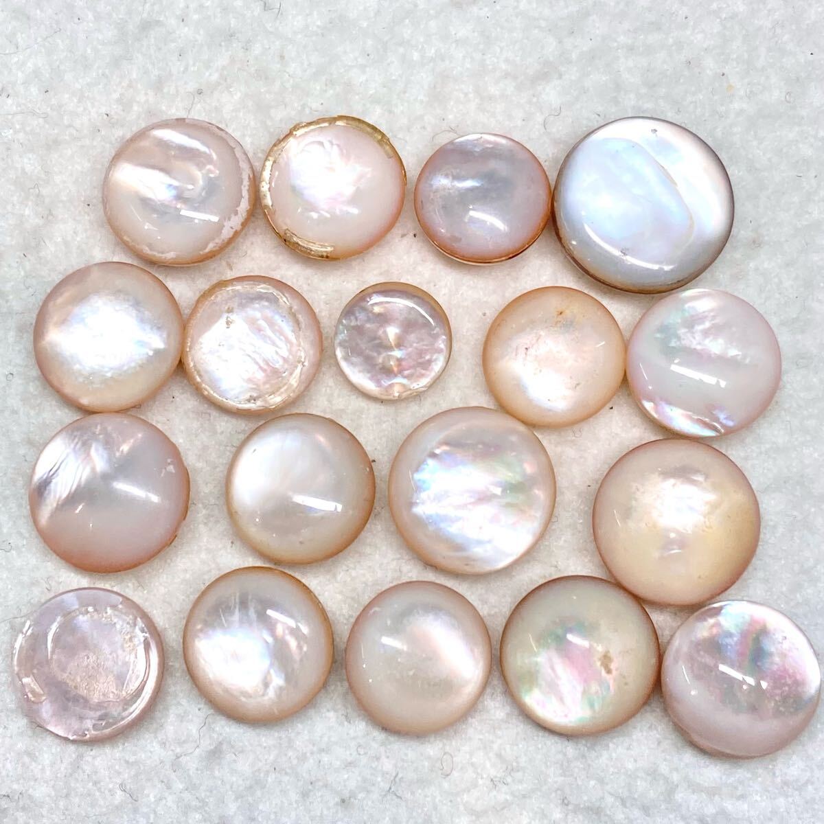 1円〜!!☆マベパールおまとめ149ct☆a 約29.8g ルース 裸石 宝石 1円〜!!☆マベパールおまとめ149ct☆a 約29.8g ルース 裸石 宝石