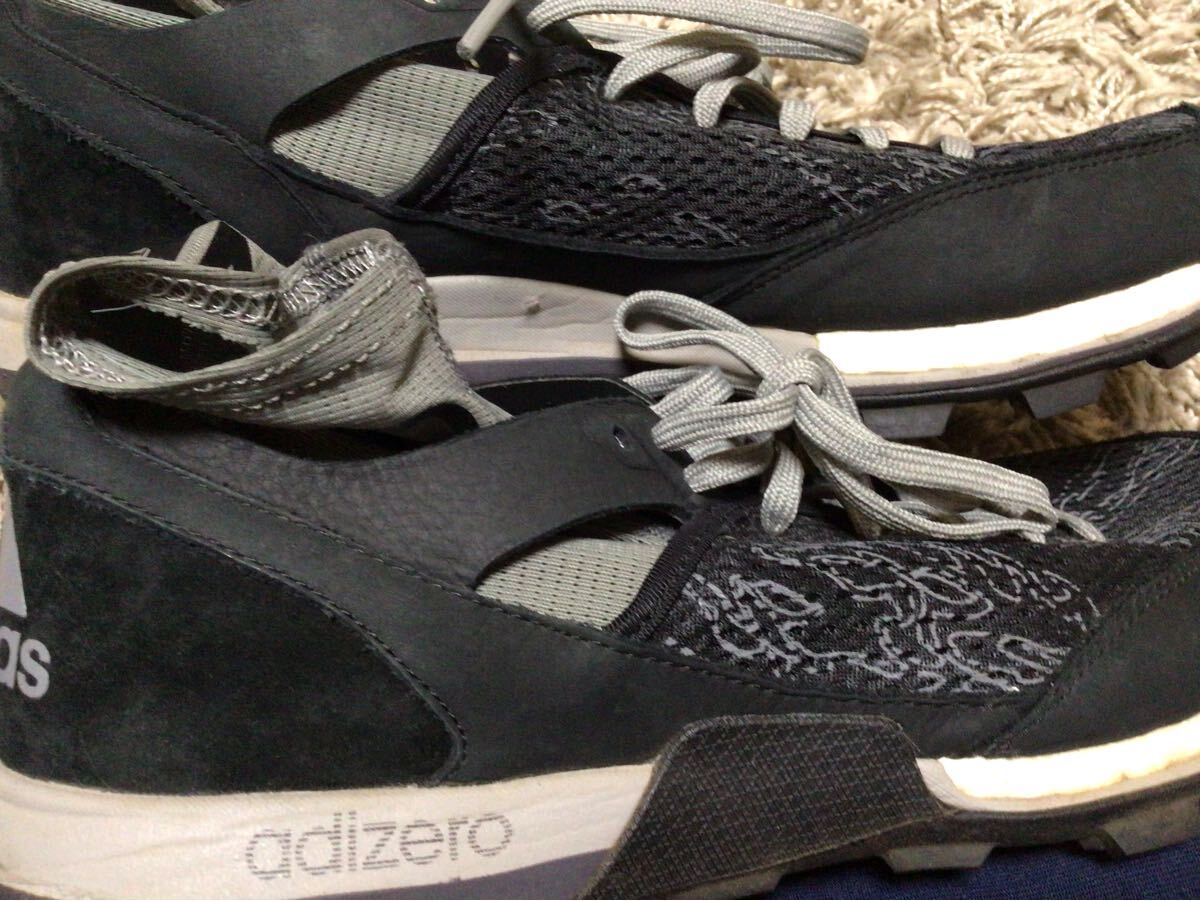 ADIDAS x UNDEFEATED Adizero XT Boost спортивные туфли Adidas Anne tifi-tedo сотрудничество Adi Zero форсирование art cg7169 б/у 28.0cm