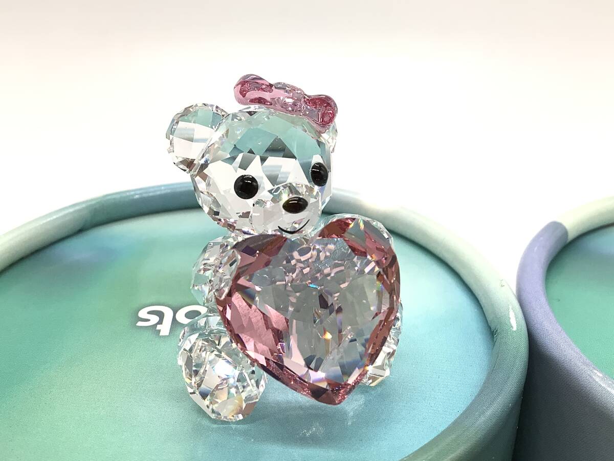 u8137 美品 SWAROVSKI スワロフスキー クリスタル くま 人形 3点 u8137 美品 SWAROVSKI スワロフスキー クリスタル くま 人形 3点