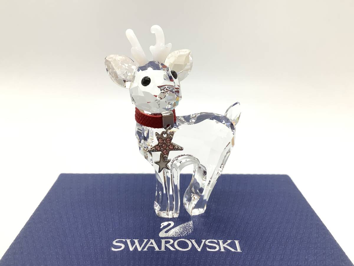 u8194 美品 SWAROVSKI スワロフスキー クリスタル 小鹿 箱付 u8194 美品 SWAROVSKI スワロフスキー クリスタル 小鹿 箱付