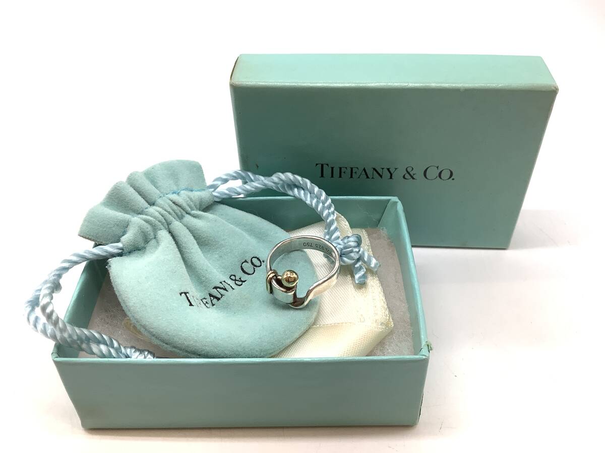 u8208 Tiffany&co ティファニー フック&アイ リング 指輪 SV925 u8208 Tiffany&co ティファニー フック&アイ リング 指輪 SV925