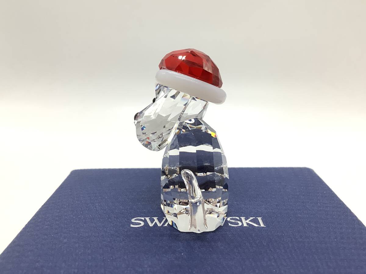 u8224 美品 SWAROVSKI スワロフスキー クリスタル 犬 クリスマス u8224 美品 SWAROVSKI スワロフスキー クリスタル 犬 クリスマス