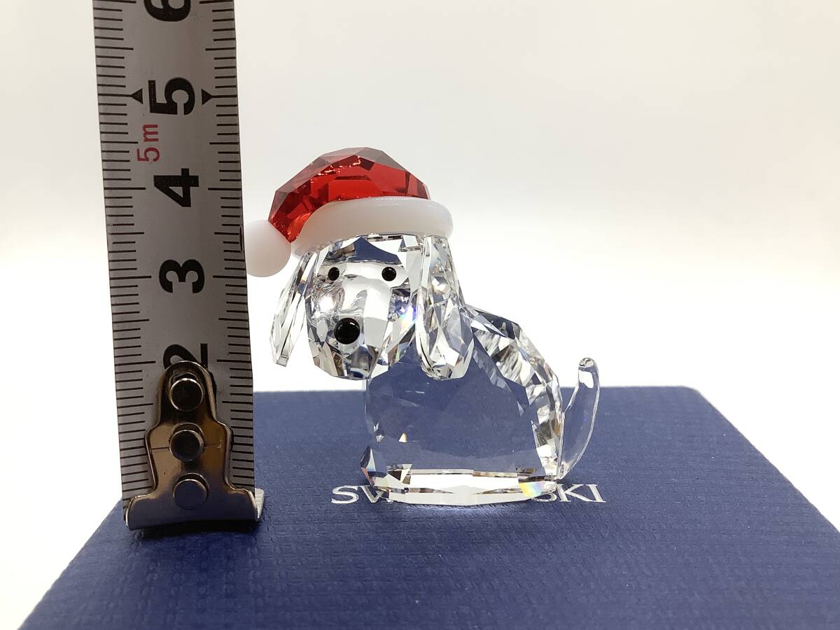 u8224 美品 SWAROVSKI スワロフスキー クリスタル 犬 クリスマス u8224 美品 SWAROVSKI スワロフスキー クリスタル 犬 クリスマス