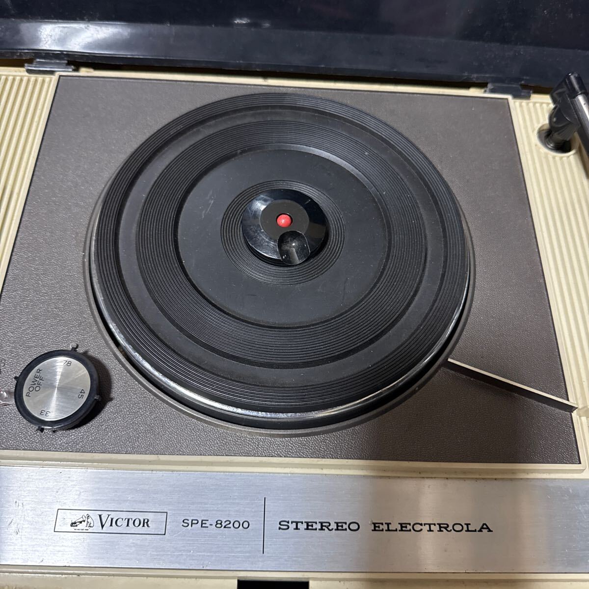 a-8300)VICTOR запись плеер SPE-8200 электризация только проверка 
