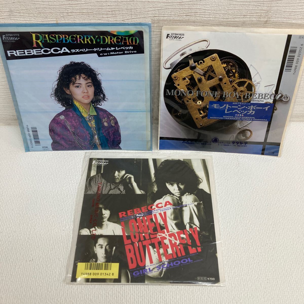 口コミ・レビュー評価が高いおすすめ人気商品の通販 I0417E3 レベッカ 邦楽 音楽 6巻セット レコード EP REBECCA 邦楽
