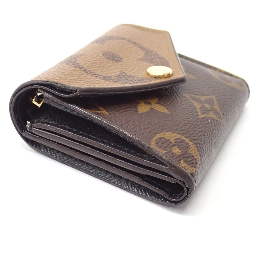 Ft621927 ルイ?ヴィトン コンパクト財布 ポルトフォイユ?ゾエ モノグラム?ジャイアントリバース M80725 LOUIS VUITTON 中古