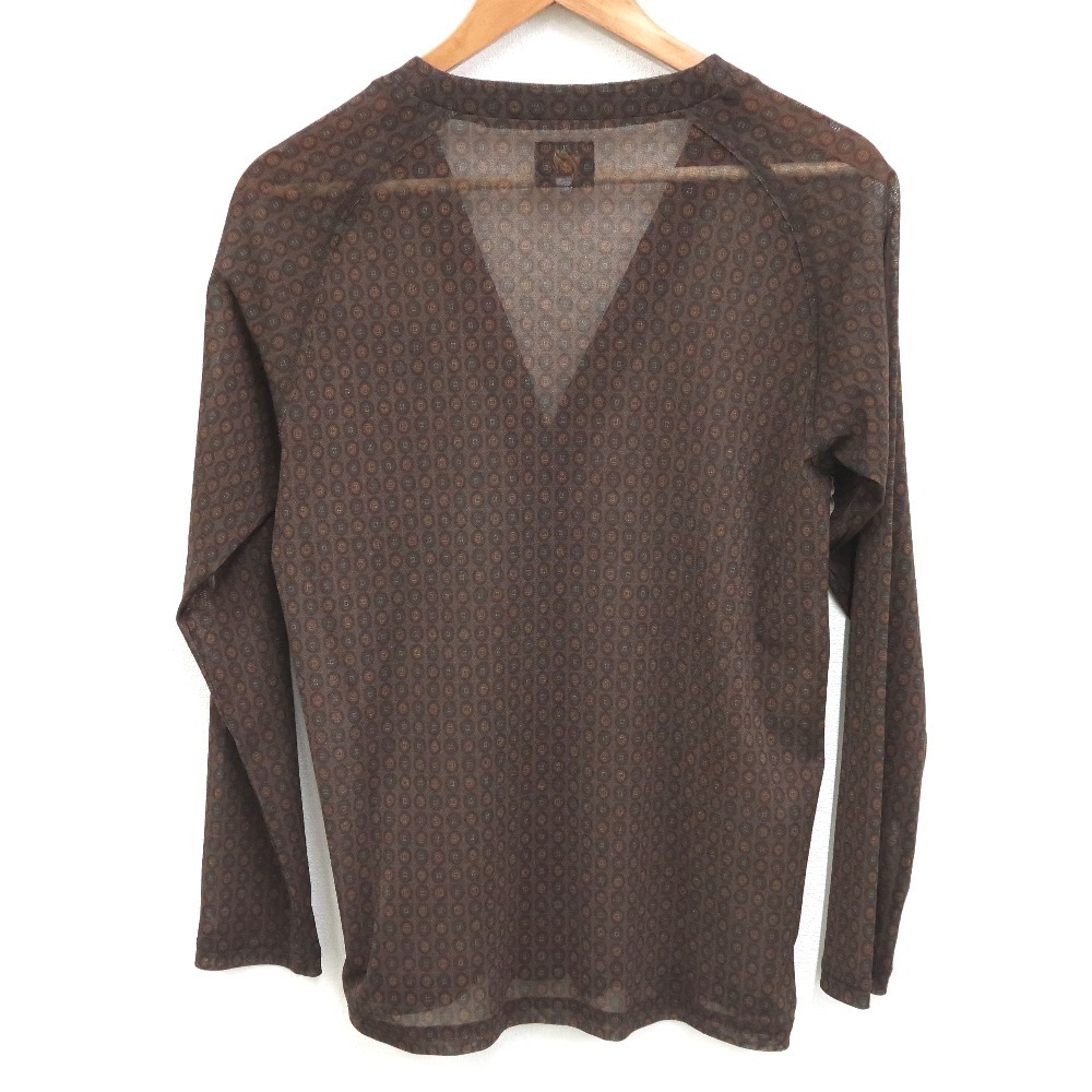 IT64021 ニードルス カーディガン Vネック 総柄 NS261 XSサイズ メンズ Needles 美品_画像2