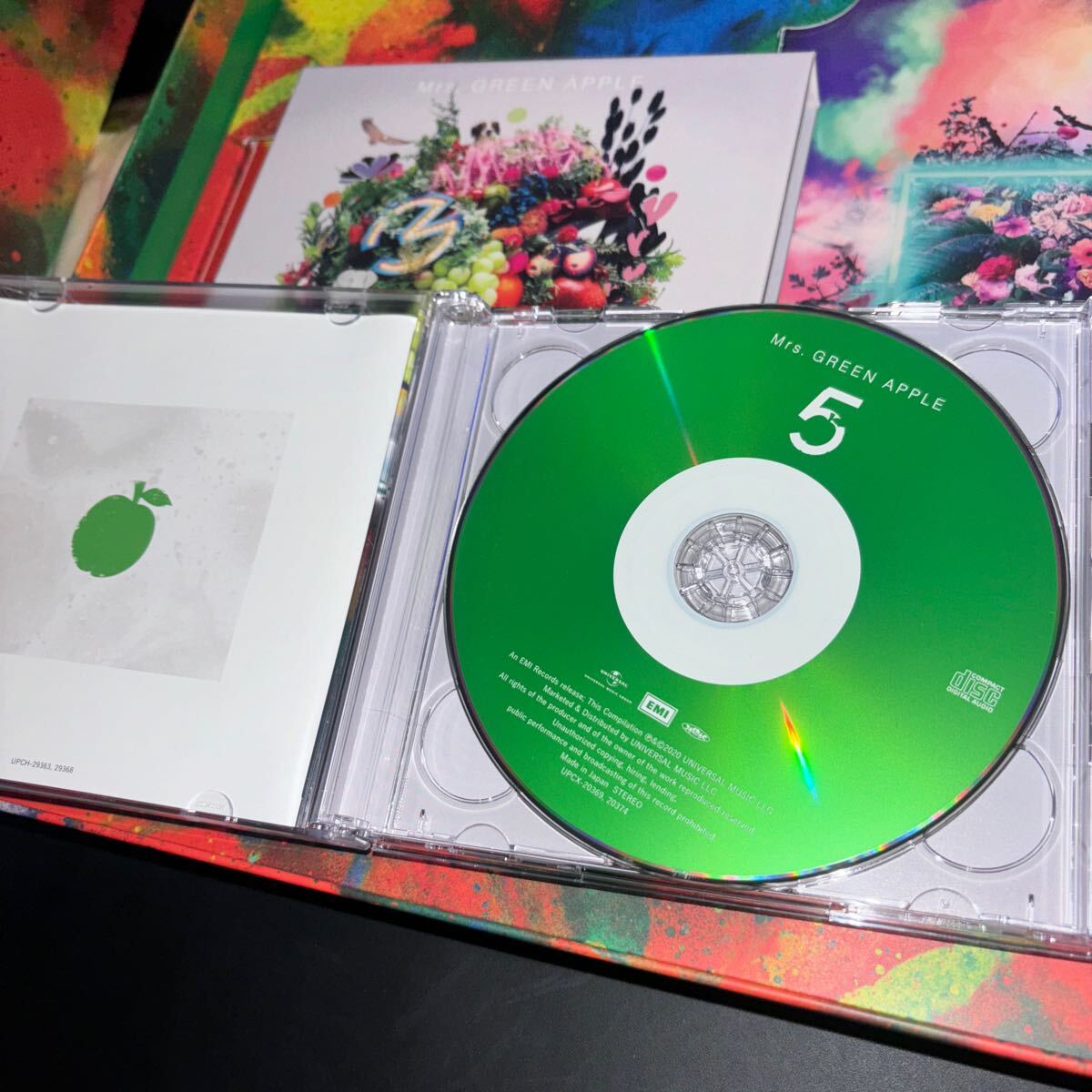 【値下げ可】ミセスグリーンアップル 『5』コンプリートボックス(一部) BOX】Mrs GREEN APPLE ミセス・グリーン・アップル 5 COMPLETE