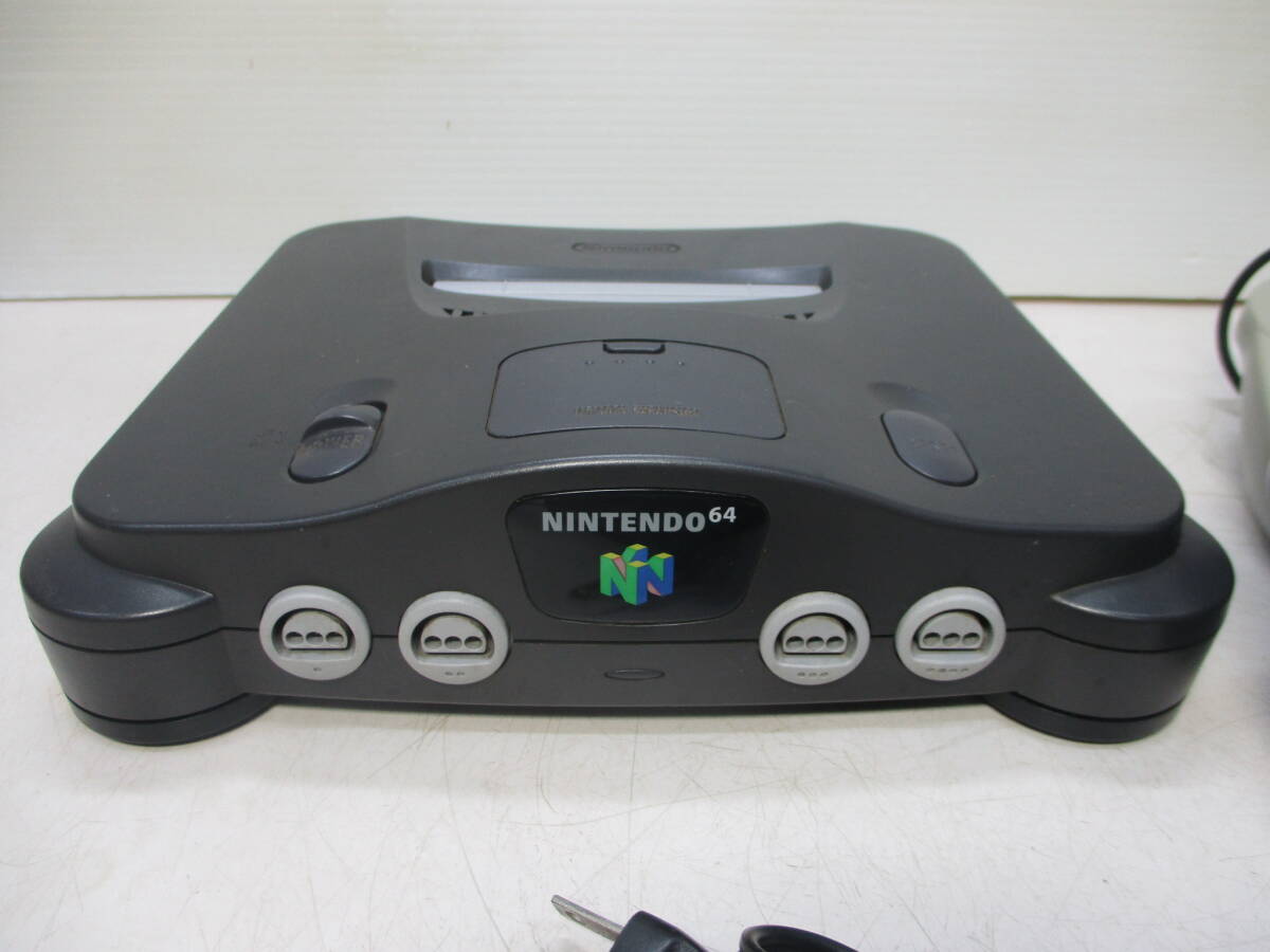 任天堂 NINTENDO64 NUS-001 本体 ACアダプターMUS-002 任天堂 NINTENDO64 NUS-001 本体 ACアダプターMUS-002