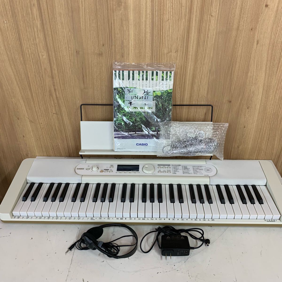 Gt-3】 Casio LK-526 キーボード 音出し可 カシオ 中古品 3386 Gt-3】 Casio LK-526 キーボード 音出し可 カシオ 中古品 3386