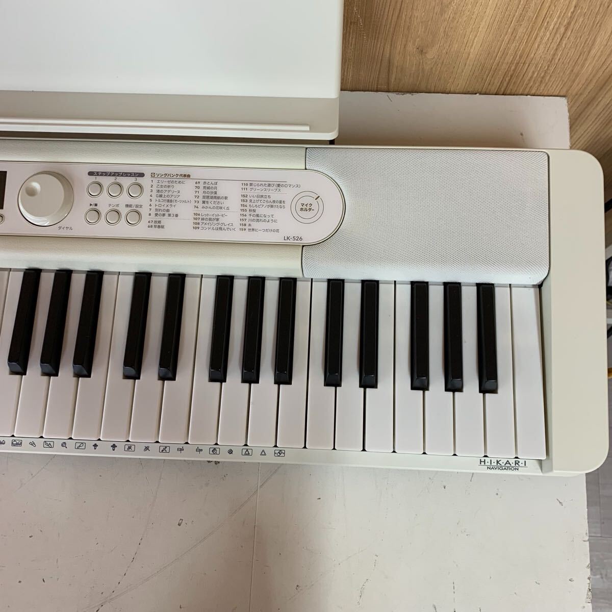 Gt-3】 Casio LK-526 キーボード 音出し可 カシオ 中古品 3386 Gt-3】 Casio LK-526 キーボード 音出し可 カシオ 中古品 3386