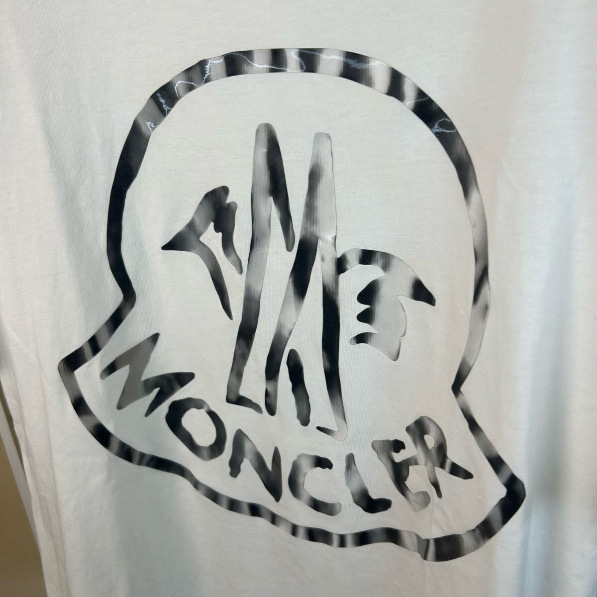 美品】MONCLERモンクレール半袖Tシャツ白シルバーXXs|Yahoo 美品】MONCLERモンクレール半袖Tシャツ白シルバーXXs|Yahoo