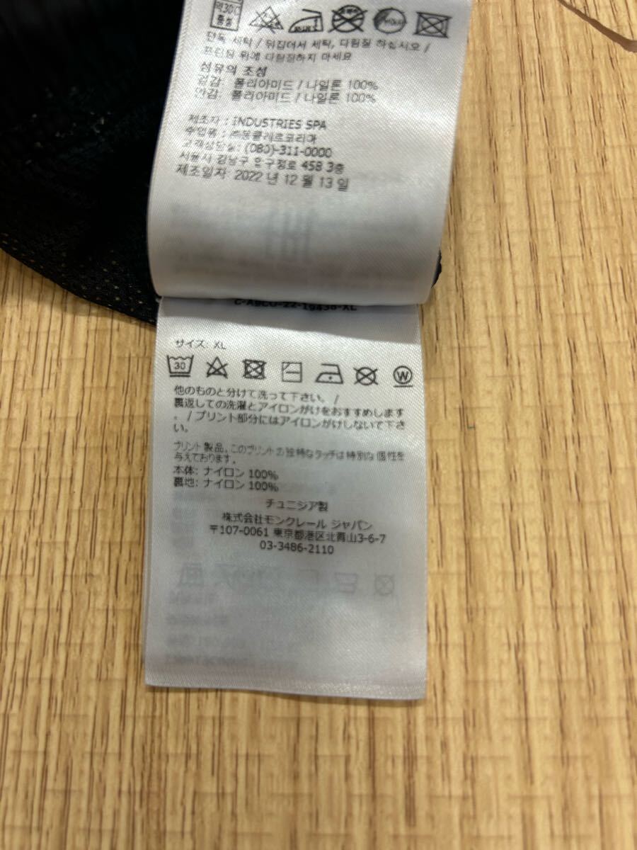 レア】MONCLER モンクレール ショートパンツラバーワッペン黒XL レア】MONCLER モンクレール ショートパンツラバーワッペン黒XL