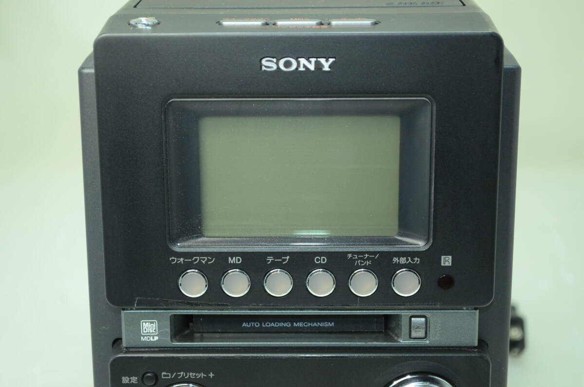 SONY ソニー CD、MD、ウォークマン カセット コンポ CMT-M35WM SONY ソニー CD、MD、ウォークマン カセット コンポ CMT-M35WM