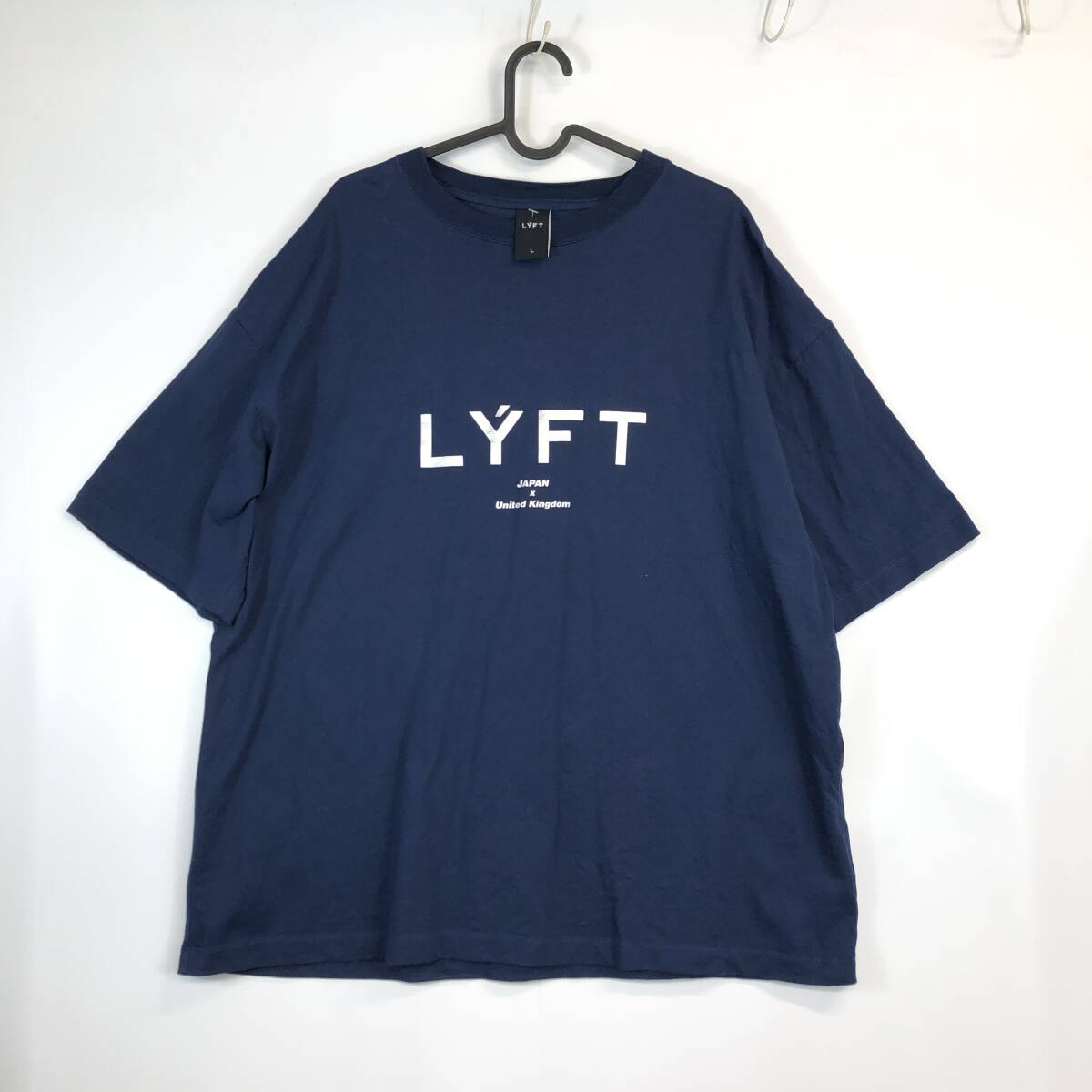 LYFT リフト 半袖Tシャツ ネイビー Lサイズ コットン|Yahoo LYFT リフト 半袖Tシャツ ネイビー Lサイズ コットン|Yahoo