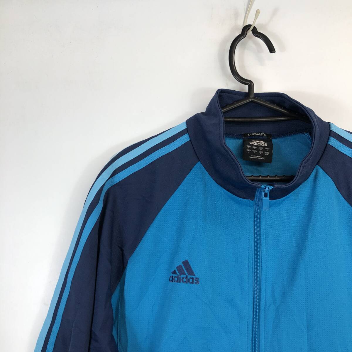 00s adidas アディダス トラックジャケット 水色 ネイビー 00s adidas アディダス トラックジャケット 水色 ネイビー