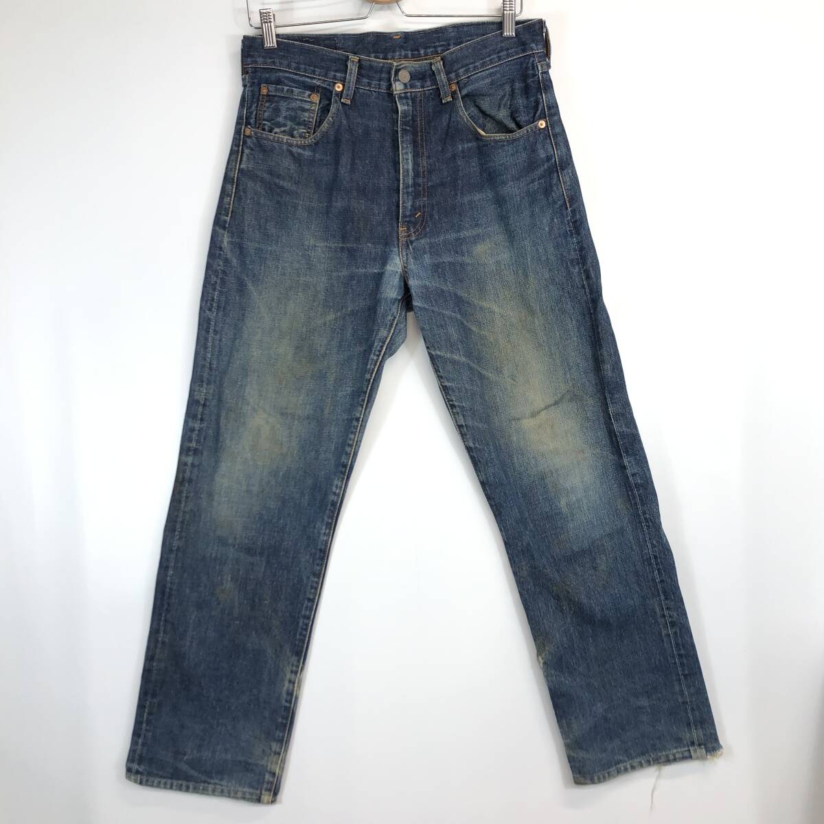 90s 日本製 リーバイス 502 502-XX デニムパンツ W32 98年 TALON 90s 日本製 リーバイス 502 502-XX デニムパンツ W32 98年 TALON