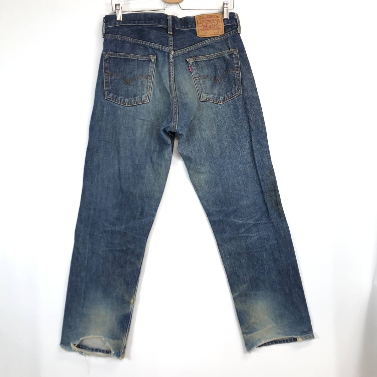 90s 日本製 リーバイス 502 502-XX デニムパンツ W32 98年 TALON 90s 日本製 リーバイス 502 502-XX デニムパンツ W32 98年 TALON
