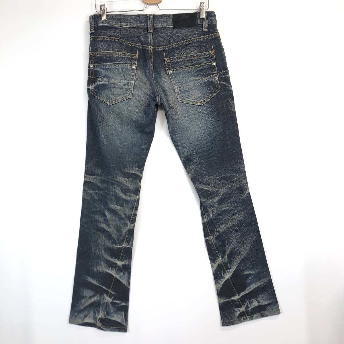 TORNADO MART(トルネードマート) デニムパンツ USED加工 Mサイズ TORNADO MART(トルネードマート) デニムパンツ USED加工 Mサイズ