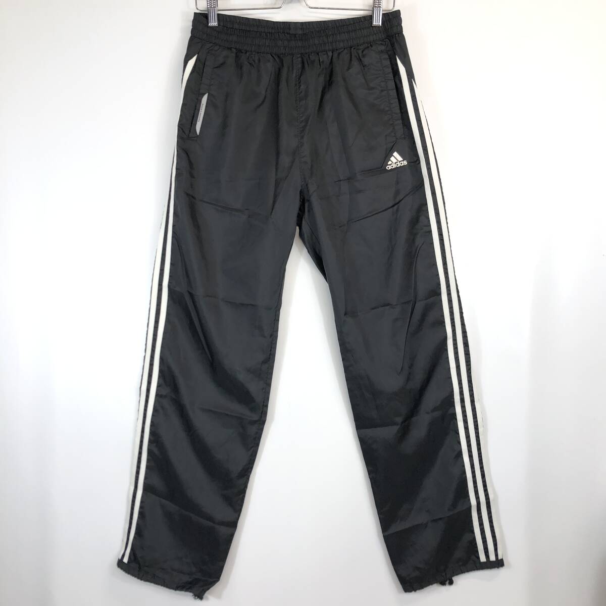 人気が高い 00s アディダス adidas ナイロンパンツ ブラック Oサイズ E96705 ウインドブレーカー