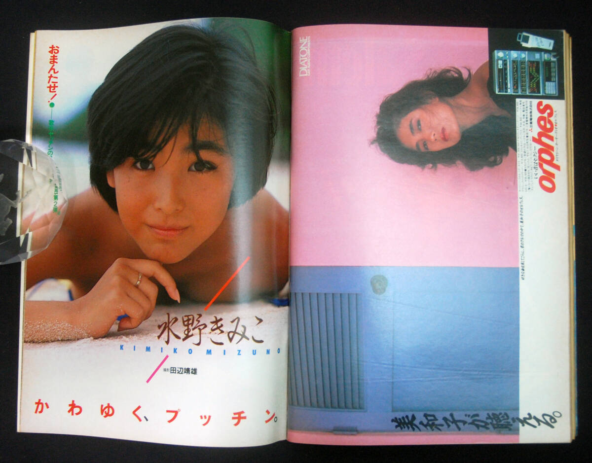 プレイボーイ 1984年10月9日号 武田久美子/可愛かずみ/小川菜摘 プレイボーイ 1984年10月9日号 武田久美子/可愛かずみ/小川菜摘