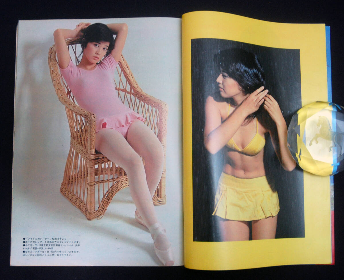 プレイボーイ 1976年11月9日号 原田美枝子/桜田淳子/大塚悦子 プレイボーイ 1976年11月9日号 原田美枝子/桜田淳子/大塚悦子