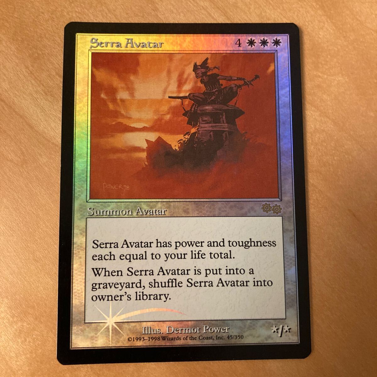 MTG USG ウルザズ サーガ PROMO セラのアバター 旧枠 serra MTG USG ウルザズ サーガ PROMO セラのアバター 旧枠 serra