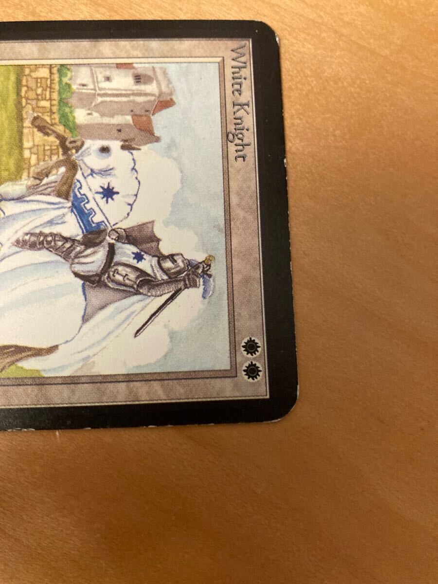 MTG LEA α 白騎士 White Knight 英語 アルファ 初版 希少 MTG LEA α 白騎士 White Knight 英語 アルファ 初版 希少