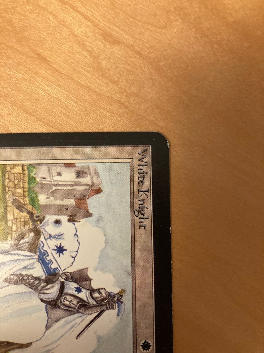 MTG LEA α 白騎士 White Knight 英語 アルファ 初版 希少 MTG LEA α 白騎士 White Knight 英語 アルファ 初版 希少