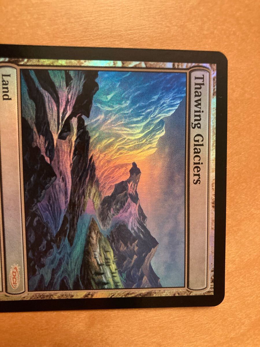 PROMO thawing glaciers FOIL 英語版 MTG フォイル EDH 再録禁止 PROMO thawing glaciers FOIL 英語版 MTG フォイル EDH 再録禁止