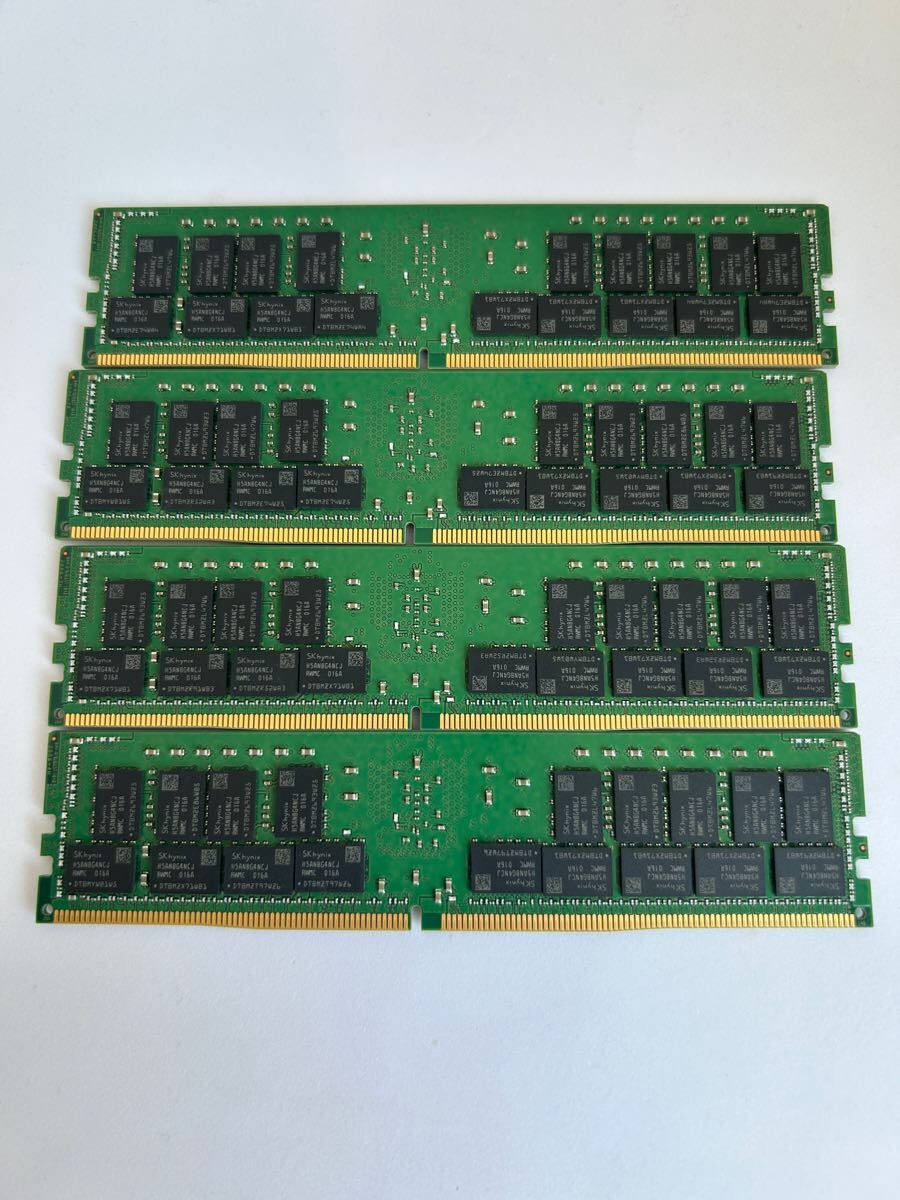 4枚セット】【動作確認済み】【SK hynix】PC4-2933Y 32GB 2Rx4 4枚セット】【動作確認済み】【SK hynix】PC4-2933Y 32GB 2Rx4