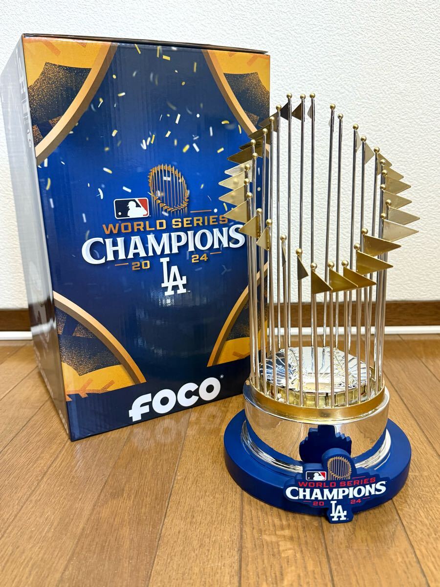 ドジャース ワールドシリーズ チャンピオン トロフィー 2024 MLB