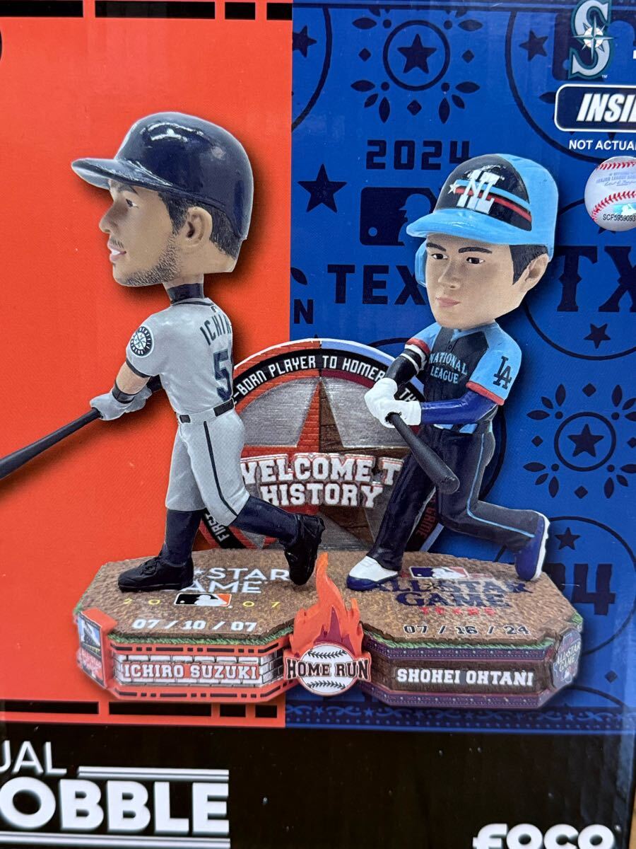 224個限定! 大谷翔平 イチロー デュアルボブルヘッド 224個限定! 大谷翔平 イチロー デュアルボブルヘッド