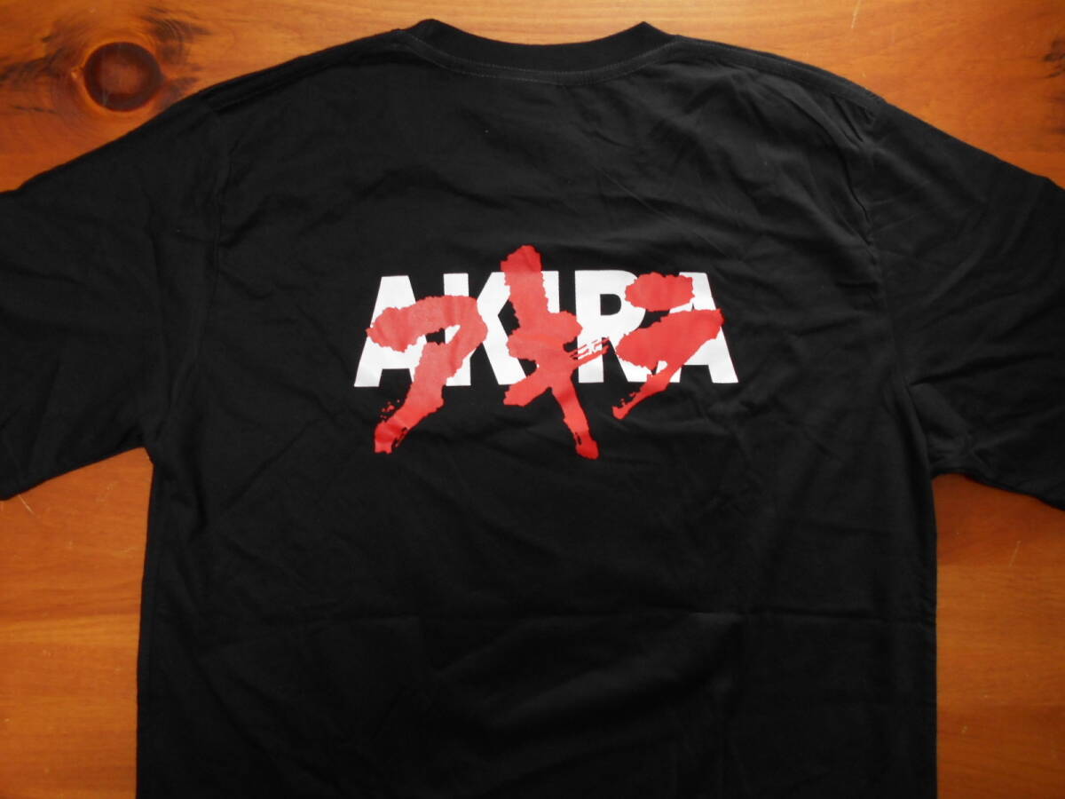 新品 【AKIRA】アキラ 両面 プリント Tシャツ 黒 XL // 金田 新品 【AKIRA】アキラ 両面 プリント Tシャツ 黒 XL // 金田