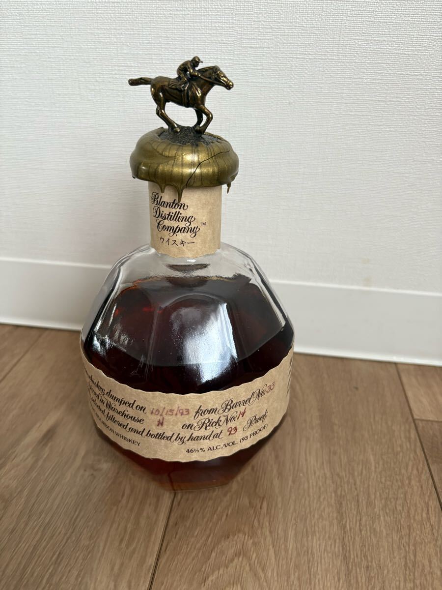 ブラントン Blanton シングルバレル ウイスキー バーボン 1991 1 ブラントン Blanton シングルバレル ウイスキー バーボン 1991 1