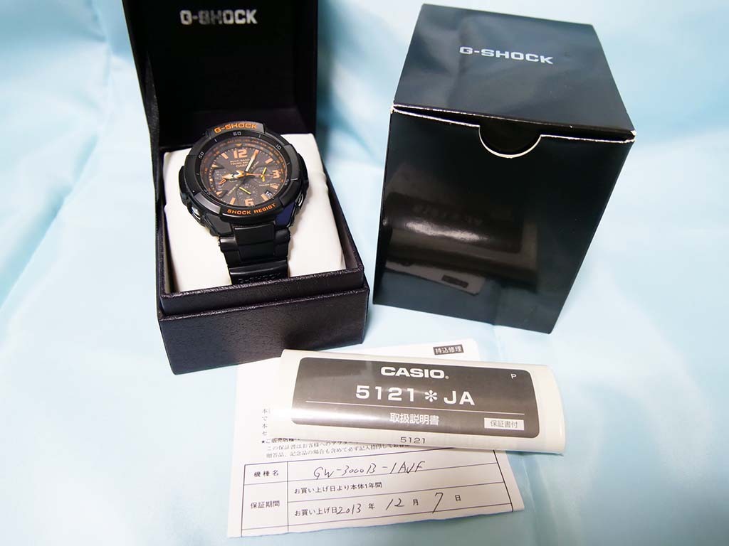 ☆中古品☆送料込み!☆CASIO カシオ G-SHOCK SKY COCKPIT GW ☆中古品☆送料込み!☆CASIO カシオ G-SHOCK SKY COCKPIT GW