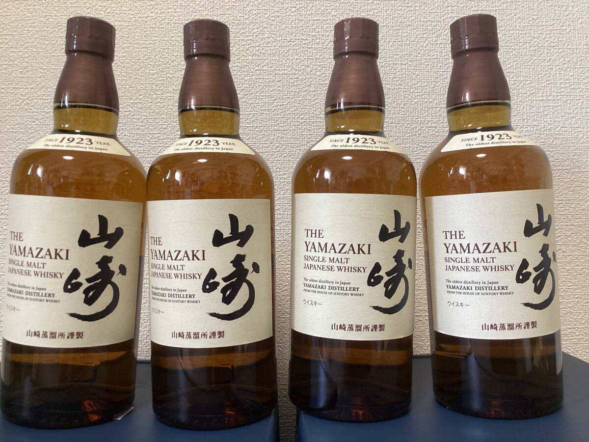 サントリーウイスキー 山崎 ノンエイジ 700ml 合計4本セット サントリーウイスキー 山崎 ノンエイジ 700ml 合計4本セット