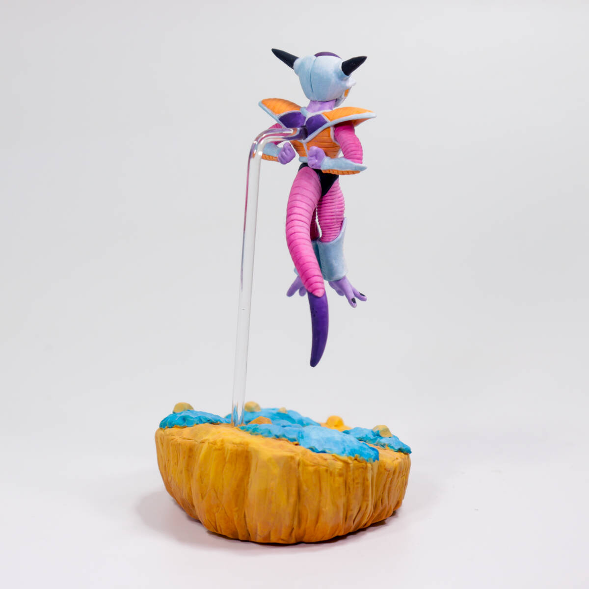 ドラゴンボール フリーザフィギュア HG リペイント Yahoo!オークション - リペイント HG フリーザ(第一形態