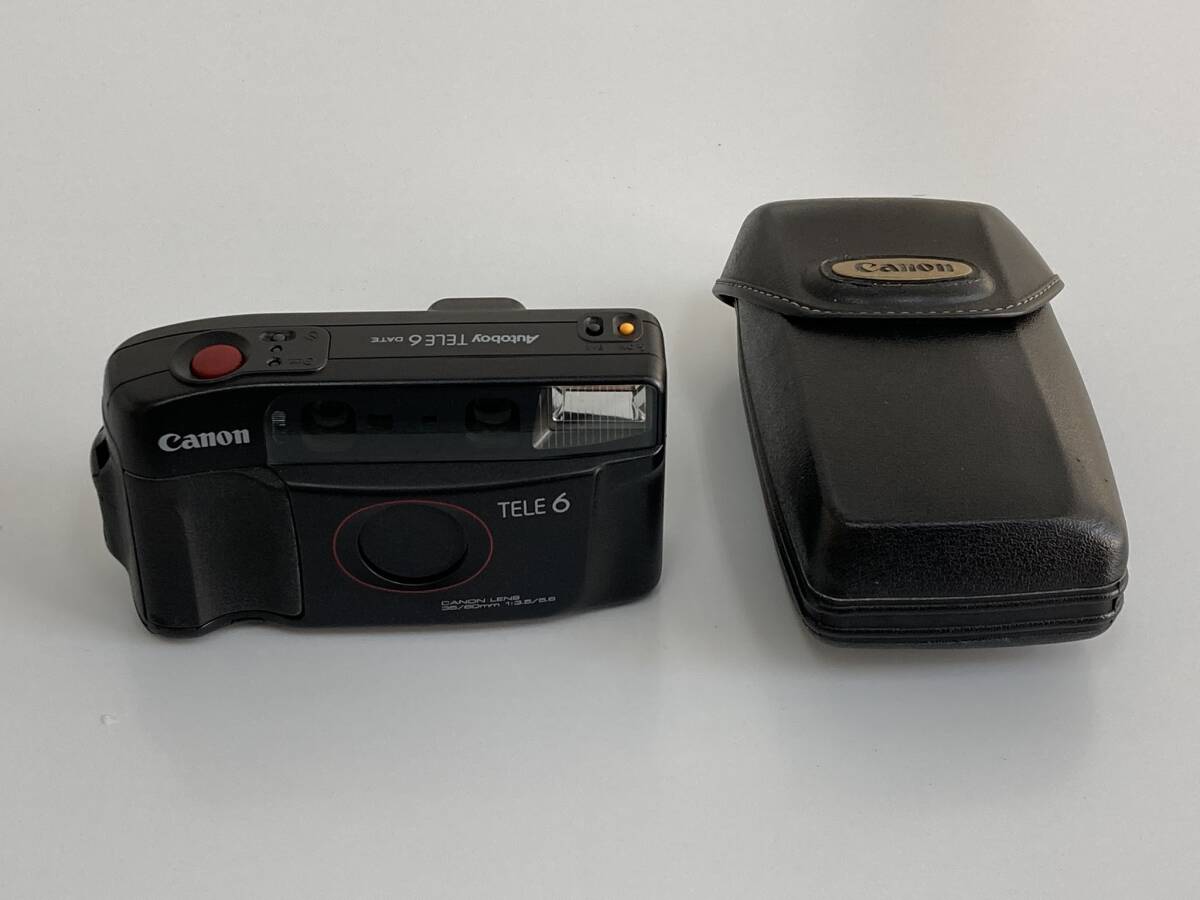 極美品 Canon Autoboy TELE6 フィルムカメラ 奇跡の 極美品 Canon Autoboy TELE6 フィルムカメラ 奇跡の